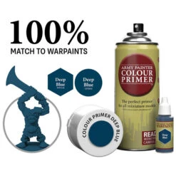 Army Painter Color Primer: Deep Blue (400ml) -Wizards Toy Shop AMYCP3032 3