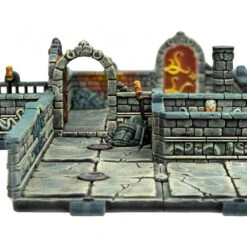Dungeons & Lasers: Pathfinder - Abomination Vaults Half-Height Walls -Wizards Toy Shop ASDNL0033 6