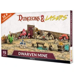 Dungeons & Lasers: Dwarven Mine Props