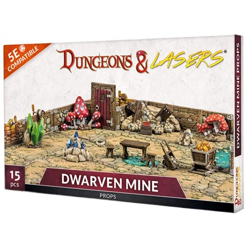 Dungeons & Lasers: Dwarven Mine Props 3 Dungeons & Lasers: Dwarven Mine Props