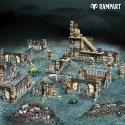 Rampart Modular Terrain: Kazumi Temple -Wizards Toy Shop ASRAM0005 4