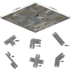 Battle Systems Terrain: Frontier Core Set -Wizards Toy Shop BSTSFC001 4