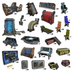 Battle Systems Terrain: Frontier Core Set -Wizards Toy Shop BSTSFC001 5