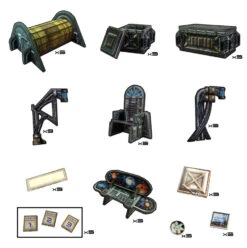 Battle Systems Terrain: Gothic Core Set -Wizards Toy Shop BSTSFC004 3