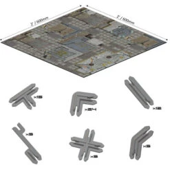 Battle Systems Terrain: Gothic Core Set -Wizards Toy Shop BSTSFC004 4