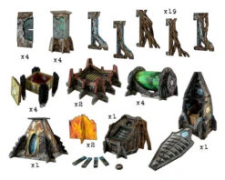 Battle Systems Terrain: Alien Catacombs -Wizards Toy Shop BSTSFC006 3
