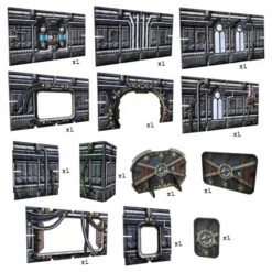 Battle Systems Terrain: Gothic Ruins -Wizards Toy Shop BSTSFE006 3