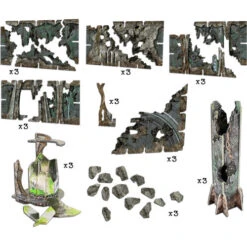 Battle Systems Terrain: Ruined Catacombs -Wizards Toy Shop BSTSFE008 3