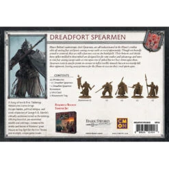 A Song Of Ice & Fire: Dreadfort Spearmen (Preorder) 9 A Song Of Ice & Fire: Dreadfort Spearmen (Preorder) -Wizards Toy Shop CMNSIF522 4