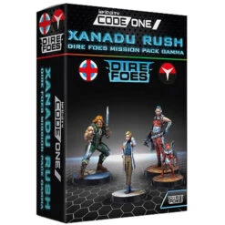 Infinity CodeOne: Dire Foes Mission Pack Gamma - Xanadu Rush -Wizards Toy Shop CVB280038 0891 6