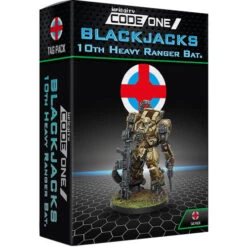 Infinity CodeOne: Ariadna - Blackjacks, 10th Heavy Ranger Bat -Wizards Toy Shop CVB281120 0920 4
