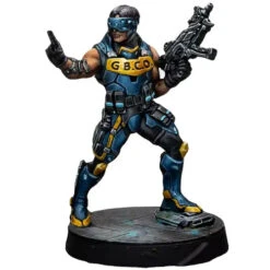 Infinity: O-12 - Gangbuster (Hacker) -Wizards Toy Shop CVB282022 0957 2