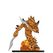 Wizards Of The Coast Legendary Evils #33 Salamander Firetail (R)