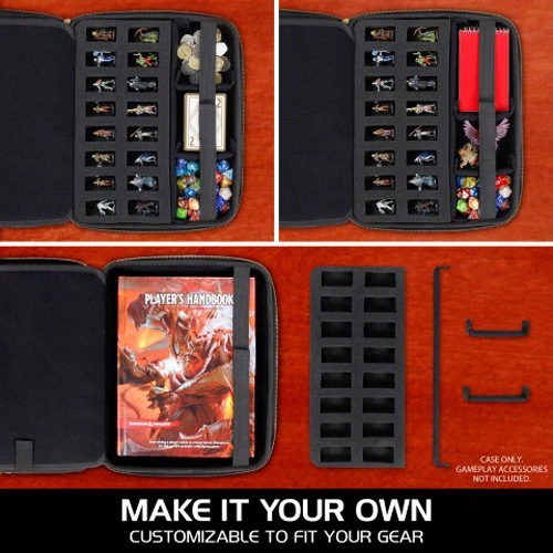 ENHANCE: RPG Organizer Case - Black 7 ENHANCE: RPG Organizer Case - Black - Image 5