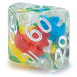 Inclusion Dice Set: Meeple (7) -Wizards Toy Shop GKGID1234 3