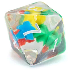 Inclusion Dice Set: Meeple (7) -Wizards Toy Shop GKGID1234 6