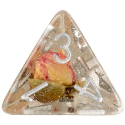 Metallic Dice Games: 16mm Polyhedral Set - Rose (7) -Wizards Toy Shop MD751 2