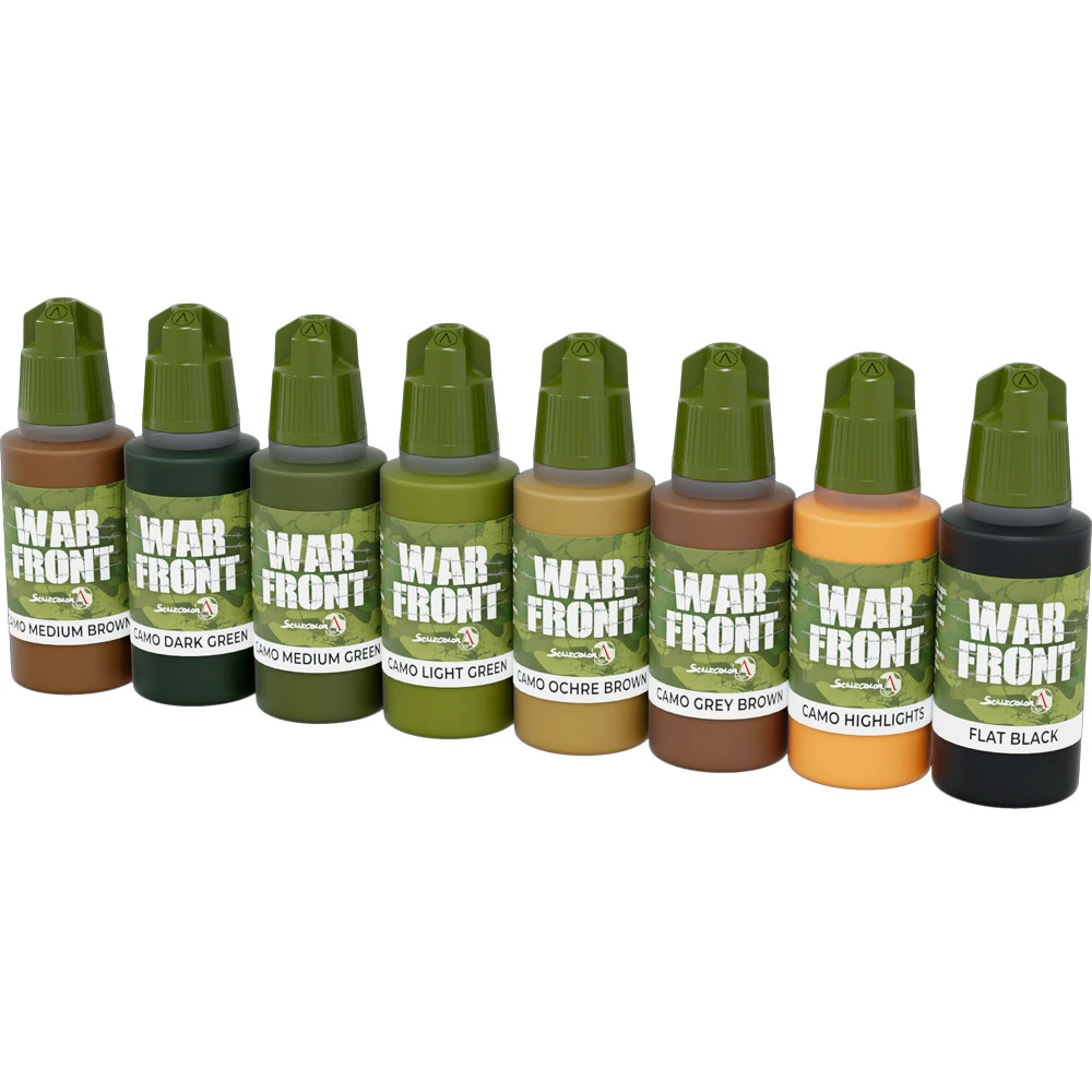 War Front Paint Set: Waffen SS Camo I (Preorder) 4 War Front Paint Set: Waffen SS Camo I (Preorder) - Image 2