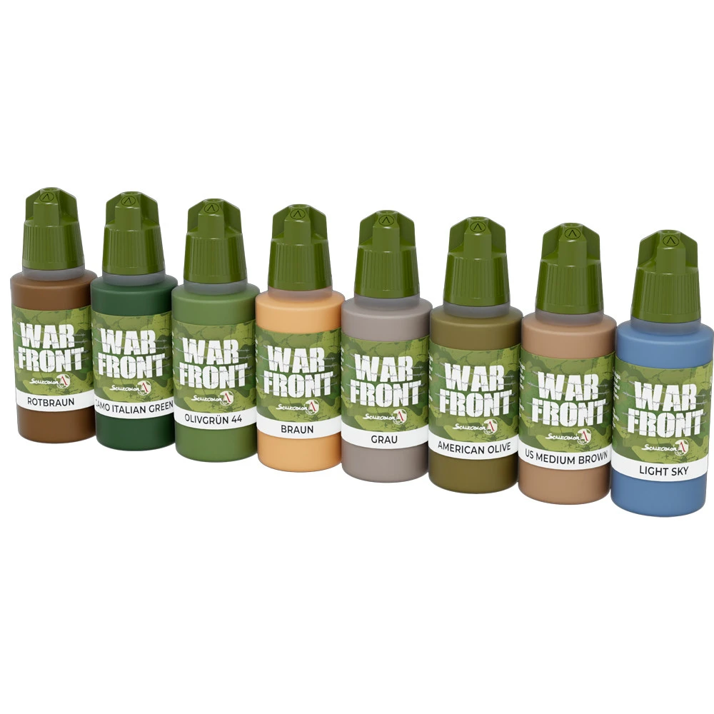 War Front Paint Set: Colors For Uniforms - Marines On Duty (Preorder) 4 War Front Paint Set: Colors For Uniforms - Marines On Duty (Preorder) - Image 2