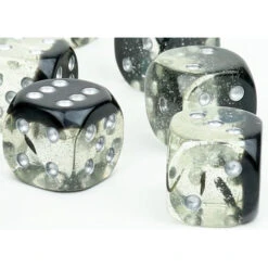 Sirius 16mm D6 Set: Spades (12) -Wizards Toy Shop SDZ0008 12 3