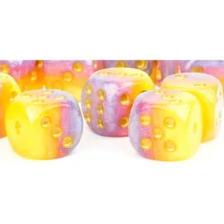 Sirius 12mm D6 Set: Tahitian Sunset (18) -Wizards Toy Shop SDZ0008 17 3