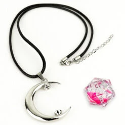Valentines' Snowglobe D20 Necklace -Wizards Toy Shop SDZ0012 10 3