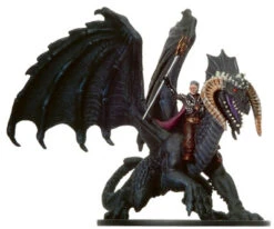 Wizards Of The Coast War Of The Dragon Queen #55 Sorcerer On Black Dragon (R)