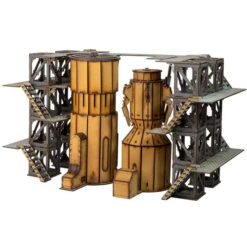 Warcradle Scenics: Promethean Complex Set 9 Warcradle Scenics: Promethean Complex Set -Wizards Toy Shop WSA510006 2