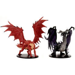 Pathfinder Battles: City Of Lost Omens - Adult Red & Black Dragons Premium Set -Wizards Toy Shop WZK97502 4