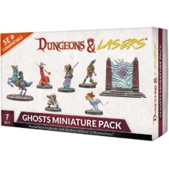Dungeons & Lasers: Ghosts Miniature Pack -Wizards Toy Shop asdnl0042