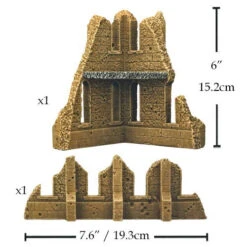 Battlefield In A Box: Small Corner - Sandstone