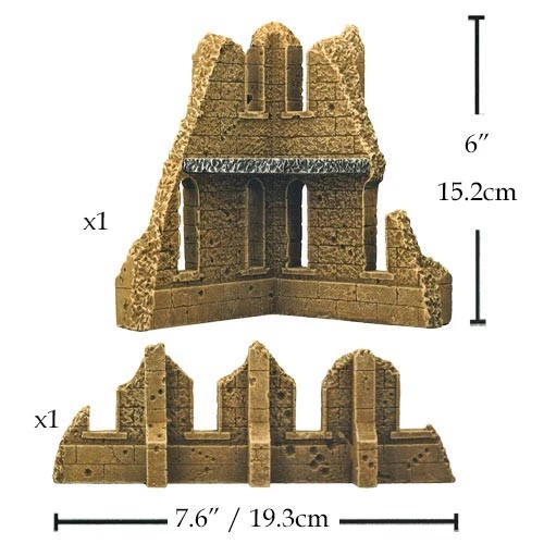 Battlefield In A Box: Small Corner - Sandstone 3 Battlefield In A Box: Small Corner - Sandstone