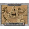 Battlefield In A Box: Rock Outcrops - Sandstone -Wizards Toy Shop bfm bb641 1