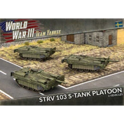 World War III: Team Yankee - Strv 103 S-tank Platoon (Preorder)
