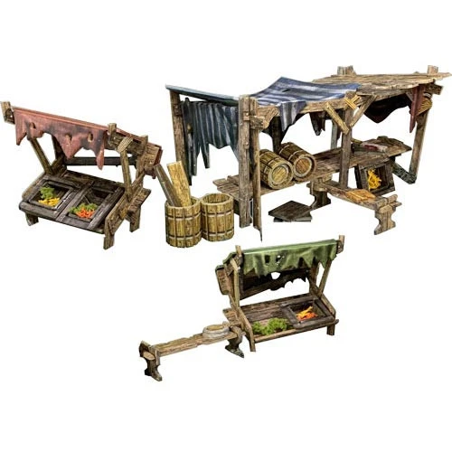 Battle Systems Terrain: Marketplace 3 Battle Systems Terrain: Marketplace