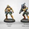 Infinity: Yu Jing - Zhanshi Troops Of The Banner (4) -Wizards Toy Shop cvb280387 0609