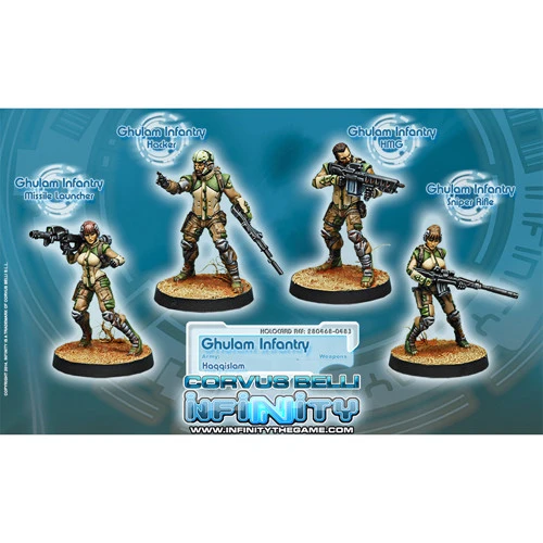 Infinity: Haqqislam - Ghulam Infantry (4) 3 Infinity: Haqqislam - Ghulam Infantry (4)