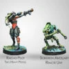 Infinity: Combined Army - Raicho Pilot & Scindro (2) -Wizards Toy Shop cvb280681 0629 1