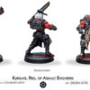 Infinity: Combined Army - Kurgats, Regiment Of Assault Engineers (1) (Last Chance) -Wizards Toy Shop cvb280694 0750 1