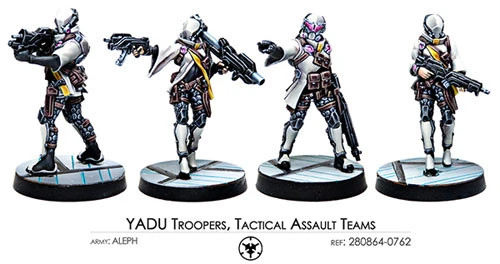 Infinity: ALEPH - Yadu Troops (4) 3 Infinity: ALEPH - Yadu Troops (4)
