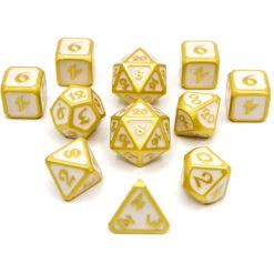 Die Hard Dice Polyhedral Set: Mythica - Celestial Relic (11) (Last Chance)