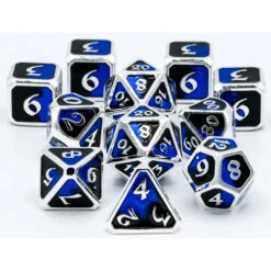 Die Hard Dice Polyhedral Set: Mythica - Dark Arts Riptide (11) (Last Chance)