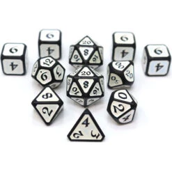 Die Hard Dice Polyhedral Set: Mythica - Dreamscape Frostfell (11) (Last Chance)