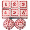 The One Ring 2E RPG: White Dice Set -Wizards Toy Shop flftor006 1