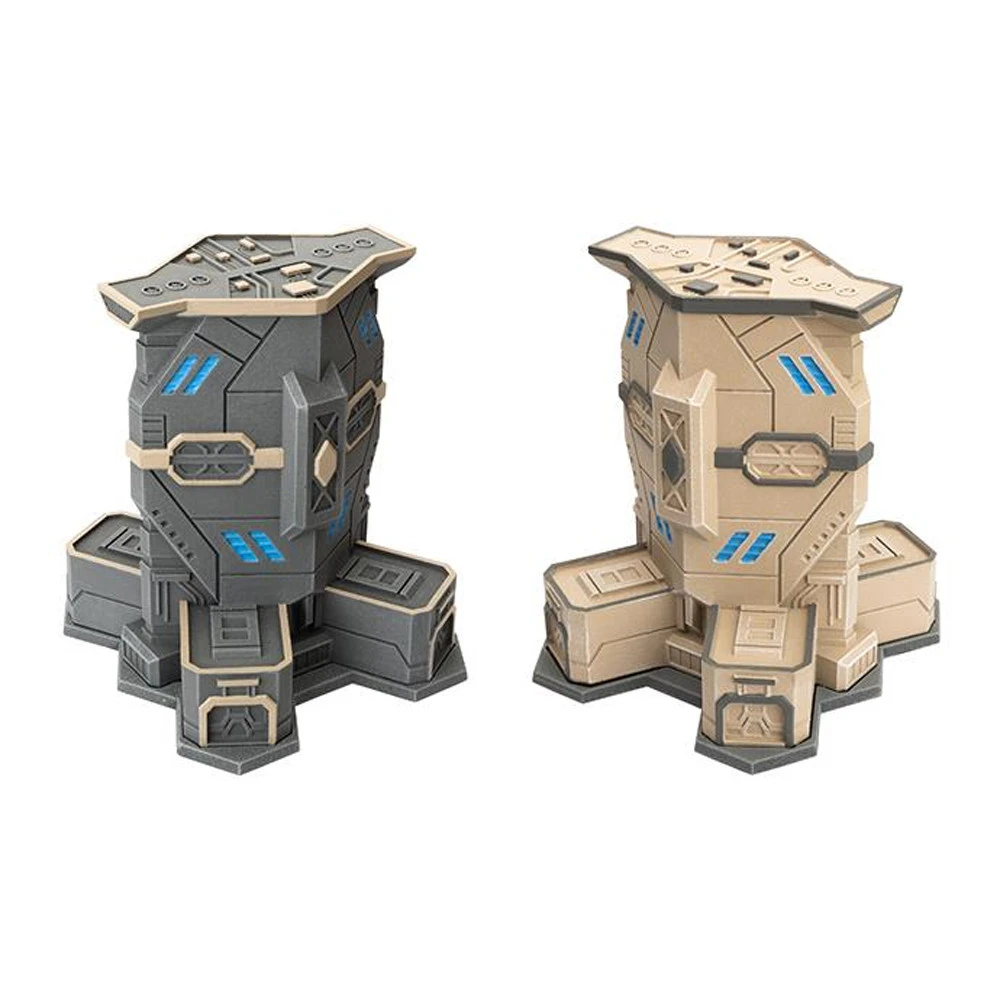 Battlefield In A Box: HexTech W1 - TCPD Precint (2) 3 Battlefield In A Box: HexTech W1 - TCPD Precint (2)