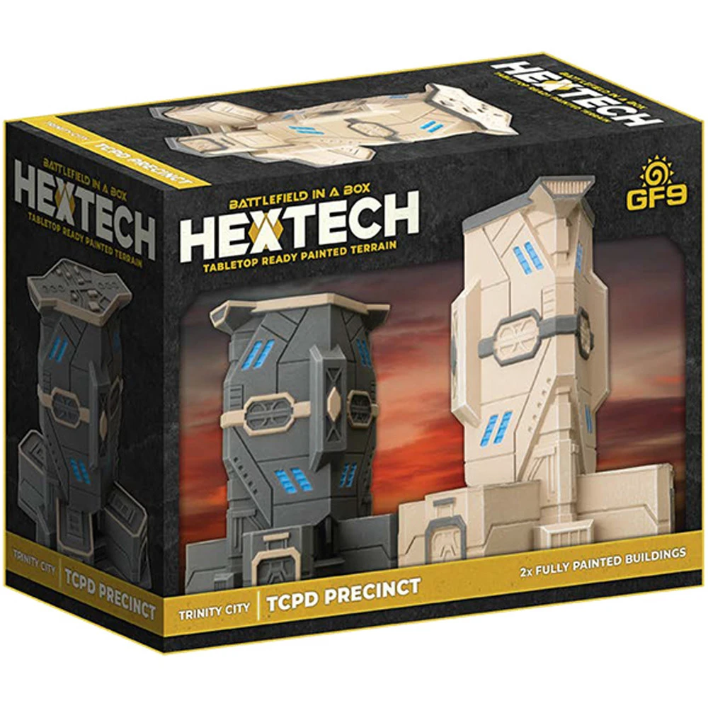 Battlefield In A Box: HexTech W1 - TCPD Precint (2) 4 Battlefield In A Box: HexTech W1 - TCPD Precint (2) - Image 2