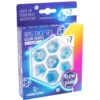 Gamegenic Glow Series Polyhedral Set: Icy Crumbs (7) -Wizards Toy Shop ggs50028ml 1