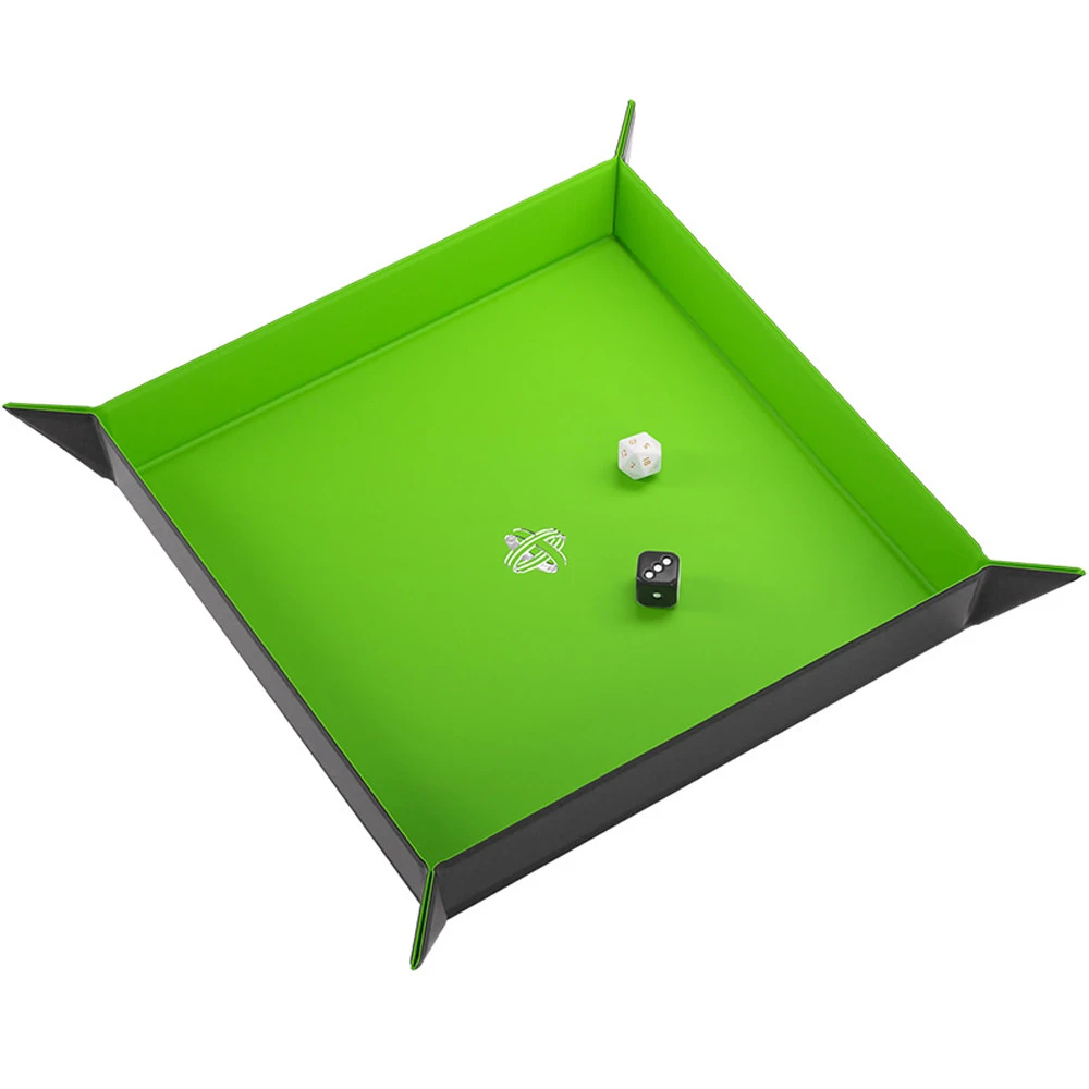 Gamegenic Magnetic Dice Tray: Square Black/Green (Preorder) 6 Gamegenic Magnetic Dice Tray: Square Black/Green (Preorder) - Image 4