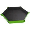 Gamegenic Magnetic Dice Tray: Hexagonal Black/Green (Preorder) -Wizards Toy Shop ggs60060ml