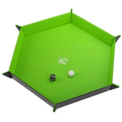 Gamegenic Magnetic Dice Tray: Hexagonal Black/Green (Preorder) -Wizards Toy Shop ggs60060ml 4
